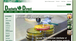 Desktop Screenshot of duchefadirect.com