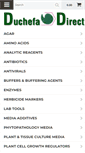 Mobile Screenshot of duchefadirect.com