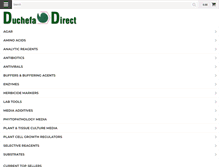 Tablet Screenshot of duchefadirect.com
